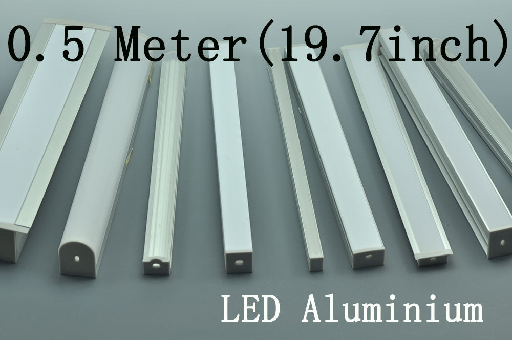 0.5 Meter(19.7 inch)  LED Aluminium Profile LED Channel
