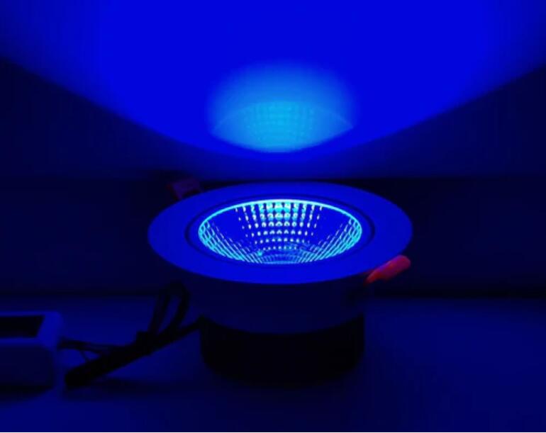 4 Pack RGBW LED 10W Recessed Ceiling Lights Photo Wall Lighting Light Fixtures Recessed Downlight Energy Saving Clothing Store Hotel Lighting Bar Lighting Dancing Room Lighting