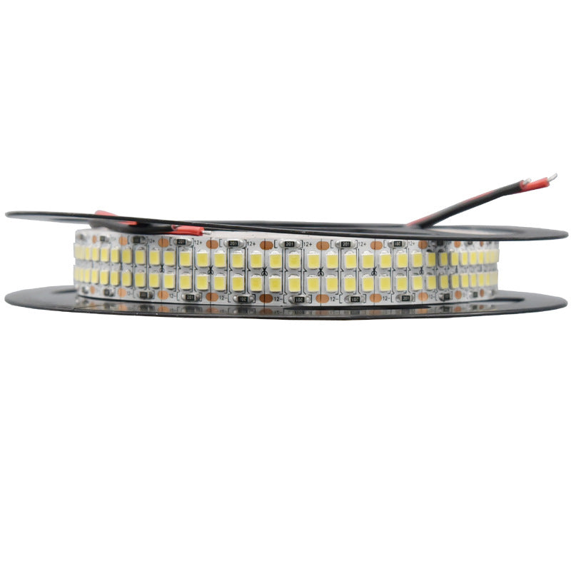 12V 2835LED DOUBLE ROW STRIP LIGHT 480LEDS/METER 12V2835 LOW VOLTAGE HIGH BRIGHTNESS STRIP LIGHT 5M (16.4FT)  2835STRIP LIGHTSS