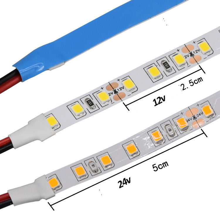 12V24V2835 soft LIGHT WITH RA90 HIGH CRI 8mm LIGHT BAR 120LEDS/METER HIGH BRIGHTNESS FLEXIBLE CABINET LIGHT FACTORY DIRECT SALES