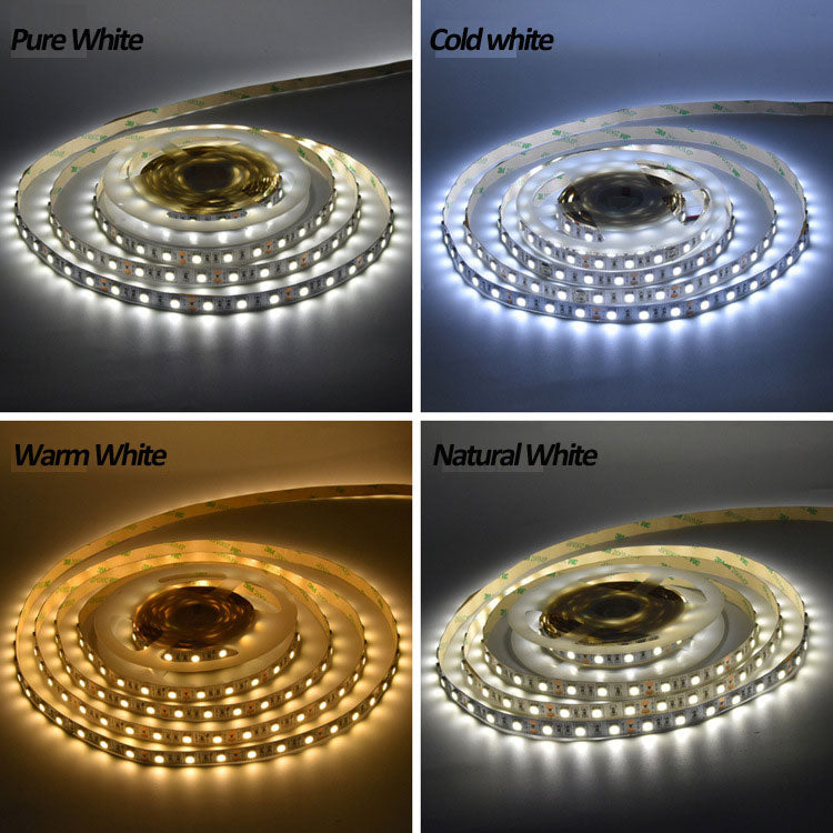 12V 5050LED BARE BOARD STRIP LIGHT  60LEDS/METER LOW VOLTAGE HIGH BRIGHTNESS STRIP LIGHT 5M (16.4FT) 300LED 5050STRIP LIGHTSS