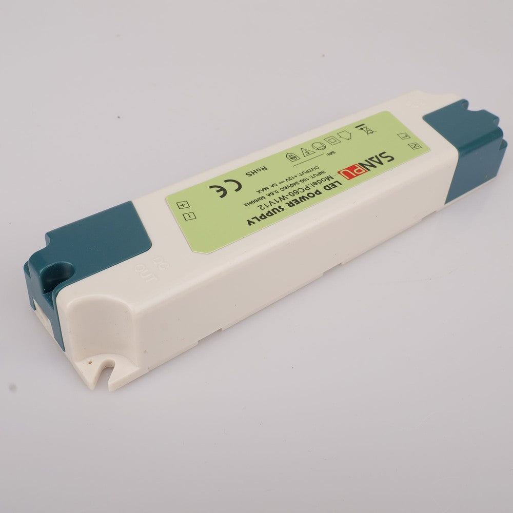 12V 5A LED POWER SUPPLIES 60 WATT LED POWER SUPPLY WATERPROOF IP67 FOR LED STRIPS LED LIGHT