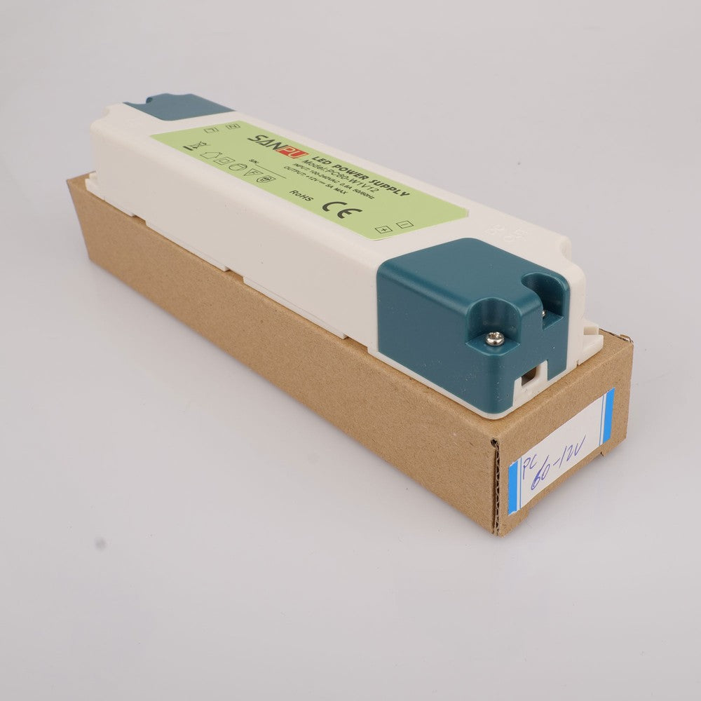 12V 5A LED POWER SUPPLIES 60 WATT LED POWER SUPPLY WATERPROOF IP67 FOR LED STRIPS LED LIGHT