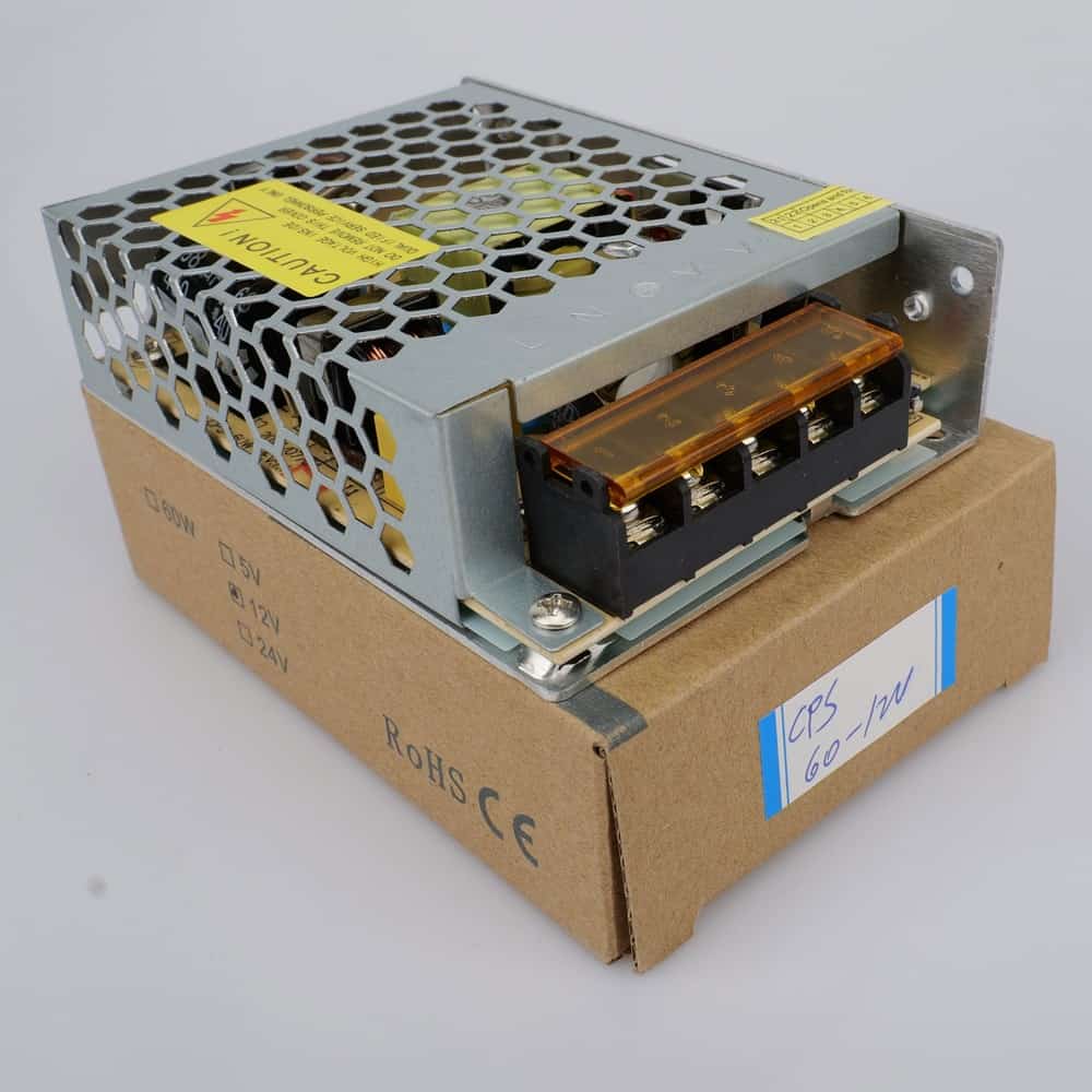 12V 5A LED POWER SUPPLIES 60 WATT LED POWER SUPPLY FOR LED STRIPS LED LIGHTING