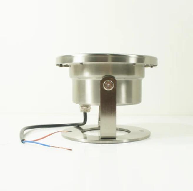 4 Pack 12W LED Under Water Light, Stainless Steel Housing, 168mm in Diameter, Single Color DC24V, IP68 Waterproof Fountain Light