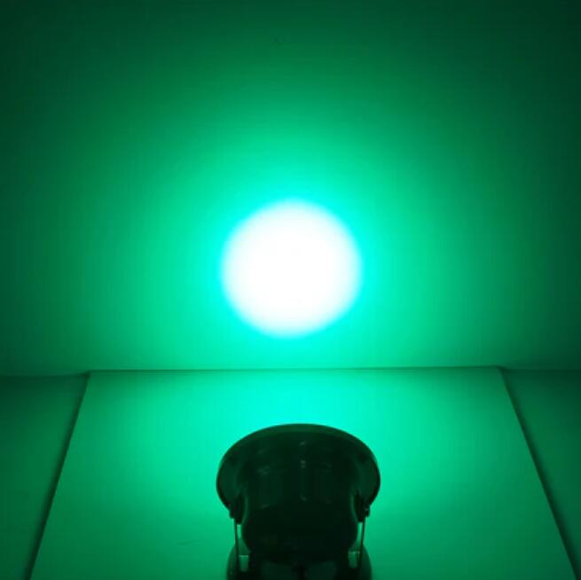4 Pack 12W LED Under Water Light, Stainless Steel Housing, 168mm in Diameter, Single Color DC24V, IP68 Waterproof Fountain Light
