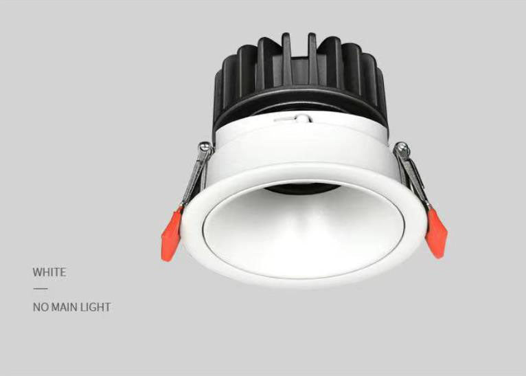 12W Spotlight Led Embedded High Color Rendering Deep Anti-glare Narrow Frame Wall Washer Without Main Light Downlight