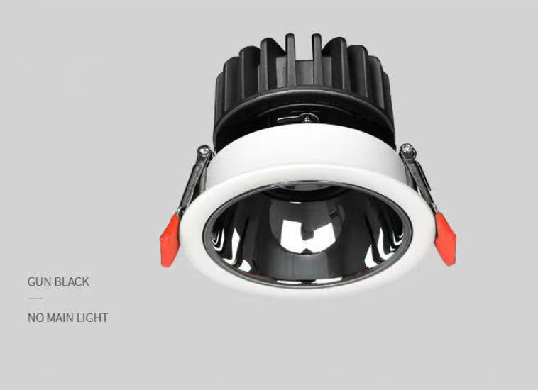 12W Spotlight Led Embedded High Color Rendering Deep Anti-glare Narrow Frame Wall Washer Without Main Light Downlight