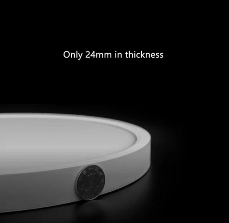 2 Pack 12 Inch Modern LED Ceiling Light Flush Mount 24W Kitchen Bedroom Bathroom Lamp