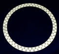 18W SMD5050 90LED Circular Aluminum Plate Outer Diameter 260mm Inner Diameter 220mm