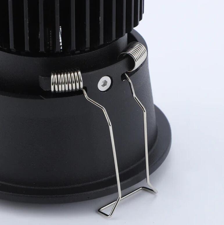 3Watt 55mm (2.17'') Cutout COB LED Ceiling Light, Anti-Glare Tilt LED Spotlight Twist LED Recessed Downlight, Spotlight Kit