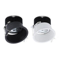 3Watt 55mm (2.17'') Cutout COB LED Ceiling Light, Anti-Glare Tilt LED Spotlight Twist LED Recessed Downlight, Spotlight Kit