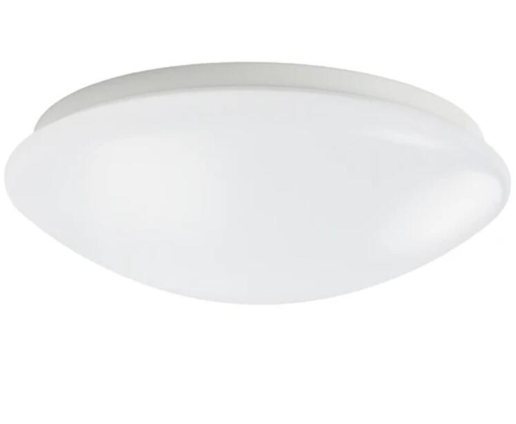 18W 11.4 Inch (290mm) LED Ceiling Light Fixture CCT changable & Dimmable with RF controller Round Acrylic Shade White Finish Modern LED Flush Mount