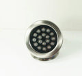4 Pack 18W LED Under Water Light, Stainless Steel Housing, 190mm in Diameter, Single Color DC24V, IP68 Waterproof Fountain Light