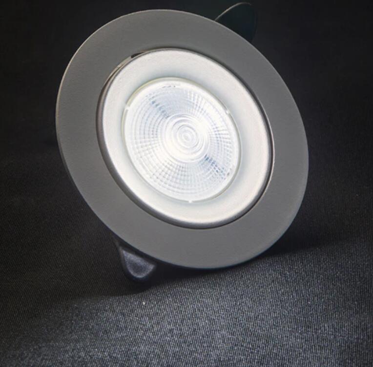 1inch Thick Low Profile LED Downlight 3W 2'' CRI80 Anti-glare Diffuser Ceiling Light