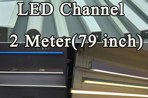 2 Meter(79 inch)  LED Aluminium Profile LED Channel