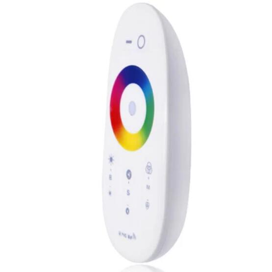 12V-24V DC 2.4G RF Wireless RGB LED Controller for RGB LED Strips with Touch Color Ring Remote