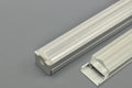LED  aluminum Channel  with Clear Lenses Diffuser (WxH):16.9 mm x 6.1mm 1 meter (39.4inch)  LED Profile