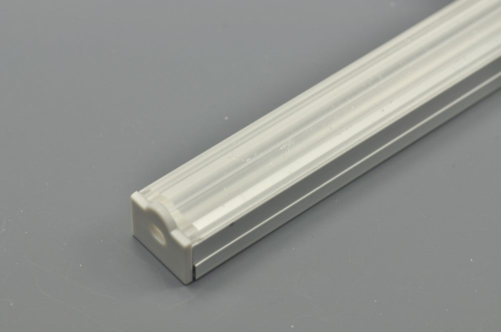 LED  aluminum Channel  with Clear Lenses Diffuser (WxH):16.9 mm x 6.1mm 1 meter (39.4inch)  LED Profile