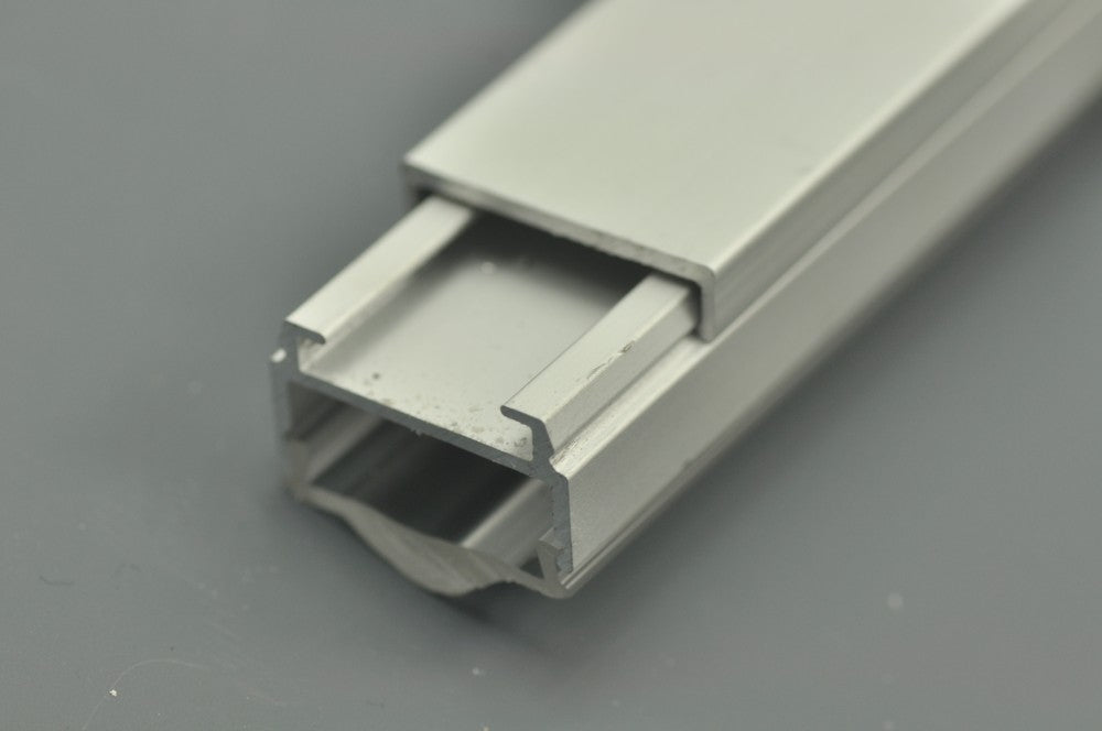 LED  aluminum Channel  with Clear Lenses Diffuser (WxH):16.9 mm x 6.1mm 1 meter (39.4inch)  LED Profile