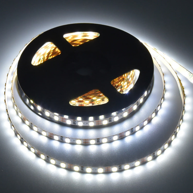 12V2835 NARROW BOARD 5MM SOFT LIGHT STRIP WITH 60 LIGHTS 120 LIGHTS  HIGH BRIGHTNESS SIDE LIGHT BACKGROUND LED LOW VOLTAGE LIGHT STRIP