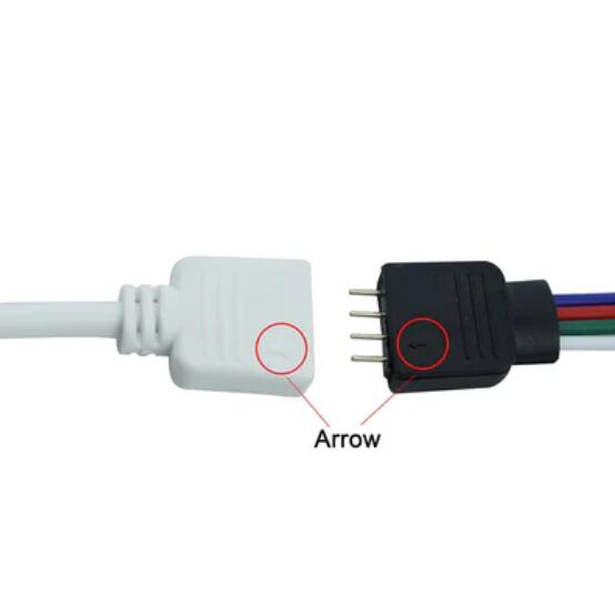 24Key IR Remote Controller for RGB LED Strip Lights 4-pin DC12V-24V LED Strip Controller