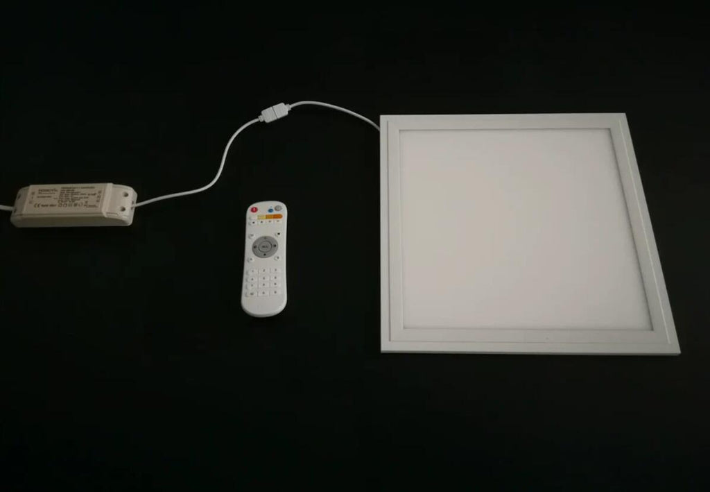 5PACK 1'x1'-300*300(mm) LED Flat Panel LED Drop Ceiling Lights,25W 1800 LM, 3000K/4000K/6500K Changeable and Dimmable Troffer Light Fixture for Office/Garage/Basement