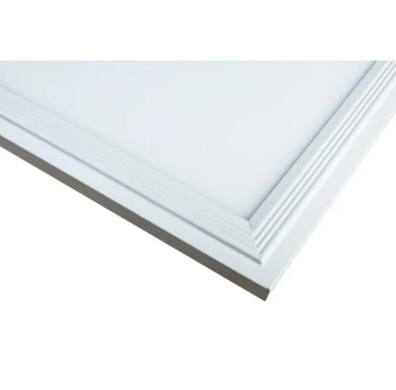 1'x1' (295x295mm) 12W LED Panel Light in 0.39'' (10mm) Thick White Trim Flat Sheet Panel Lighting Board Super Bright Ultra Thin Glare-Free