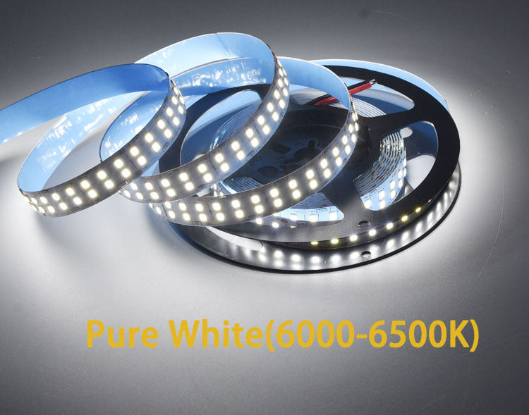 12V 2835LED DOUBLE ROW STRIP LIGHT 240LEDS/METER 12V2835 LOW VOLTAGE HIGH BRIGHTNESS STRIP LIGHT 5M (16.4FT)  2835STRIP LIGHTSS