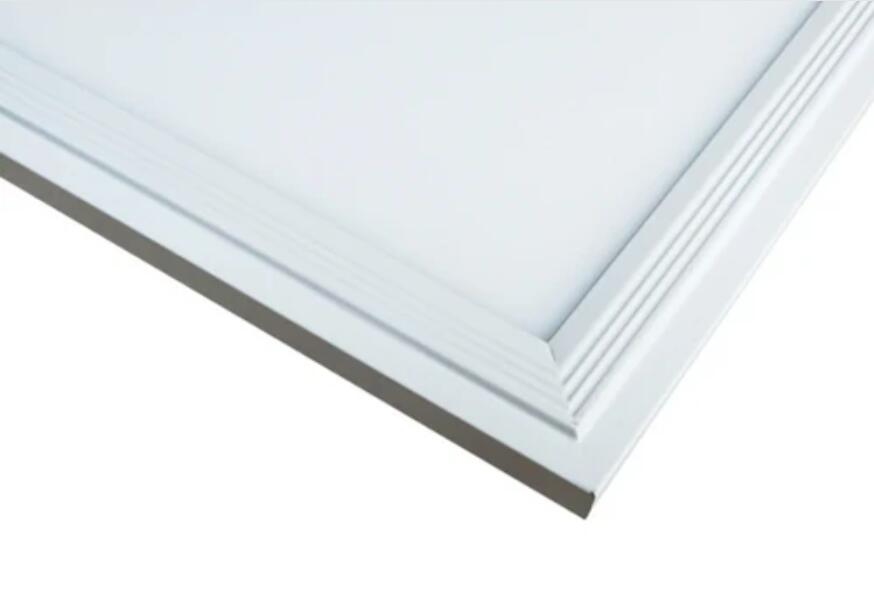 2'x4' (595x1195mm) 60W LED Panel Light in 0.39'' (10mm) Thick White Trim Flat Sheet Panel Lighting Board Super Bright Ultra Thin Glare-Free