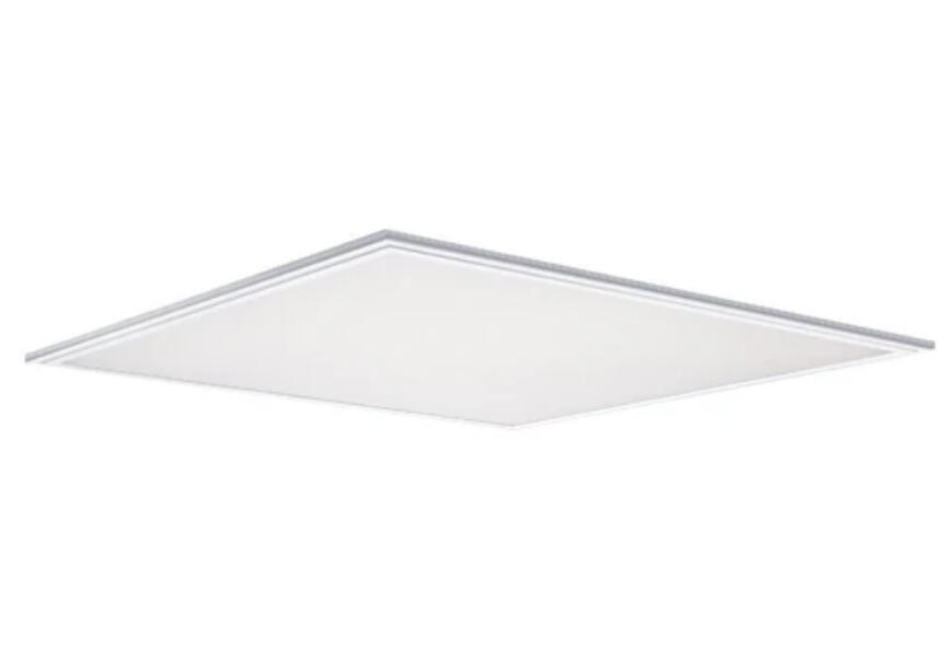 2'x2' (595x595mm) 40W LED Panel Light in 0.39'' (10mm) Thick White Trim Flat Sheet Panel Lighting Board Super Bright Ultra Thin Glare-Free