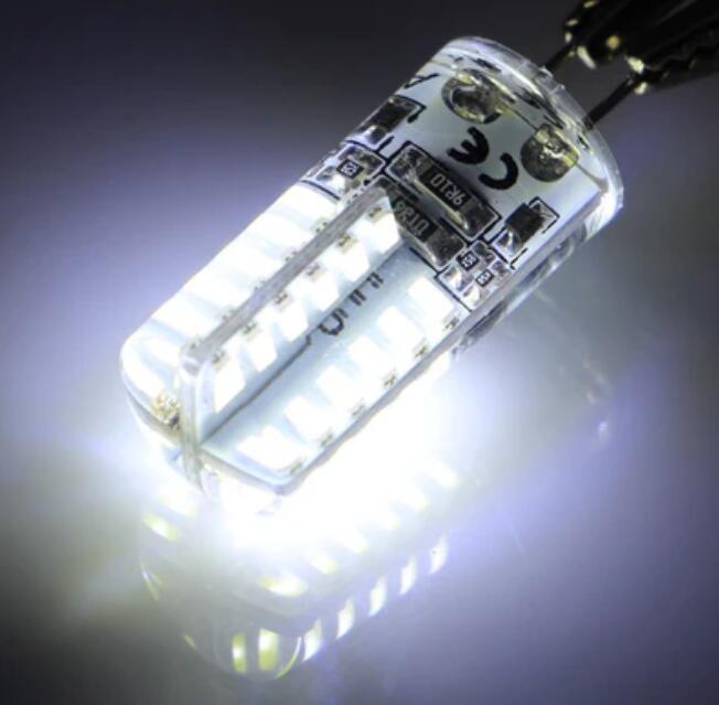 10 Pack G4 LED Light Bulb Bi-Pin Silicon Encapsulation 12V 2W 140-160Lumen 48x3014 LEDs Dimmable 20W Equivalent