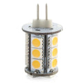 4 Pack 3.6 Watt (40Watt Equivalent) DC12V Tower type G4 Bi-pin base Lamps with 18 pcs Tri-Chip LED SMD5050