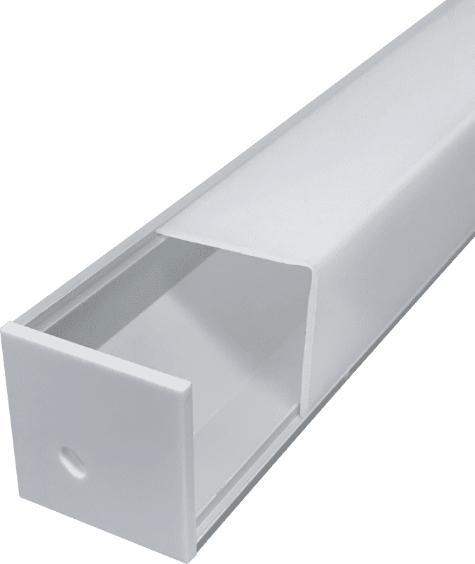 3030 Corner Light Cabinet Light Shelf Light 45 Degree V Type Right Angle Mask Triangle Line Light Shell Kit