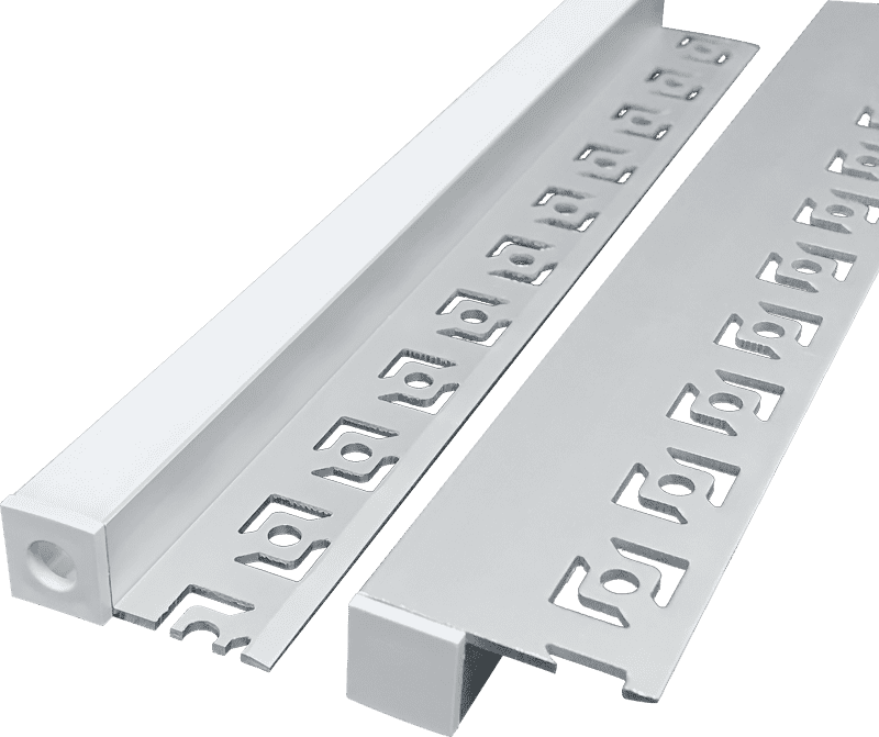 3313 edge-sealing embedded gypsum lace pre-embedded corner line lamp hard light strip shell aluminum groove