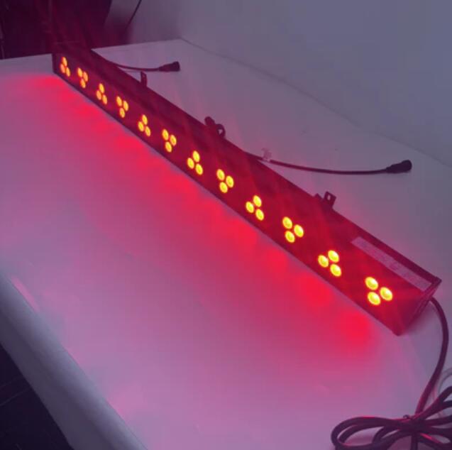 36Watt RGB Linear LED Wall Washer 110-265V AC Flood Light Standalone Operating, DMX 512 Controllable and Master/Slave Workable, IP65 Waterproof for Outdoor Use