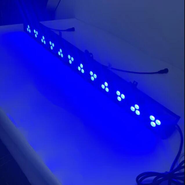 36Watt RGB Linear LED Wall Washer 110-265V AC Flood Light Standalone Operating, DMX 512 Controllable and Master/Slave Workable, IP65 Waterproof for Outdoor Use