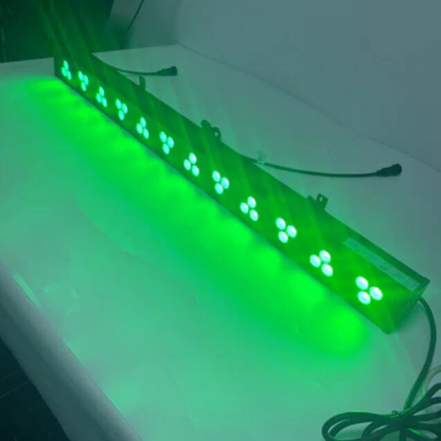 36Watt RGB Linear LED Wall Washer 110-265V AC Flood Light Standalone Operating, DMX 512 Controllable and Master/Slave Workable, IP65 Waterproof for Outdoor Use