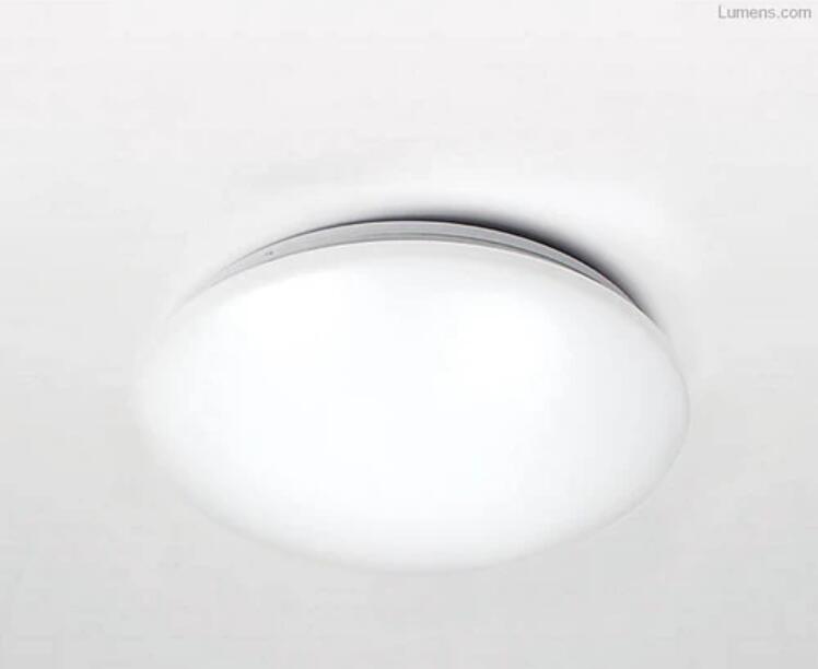 36W 19.68 inch (500mm) odern LED Flush Mount Ceiling Light Fixture Round Acrylic Shade White Finish Mushroom Shape and CCT changable with RF control