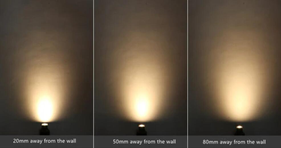 8PCS Pack 3W IP68 Underwater LED Lights Round Stainless Steel Cover Villa Garden Swimming Pool LED Light