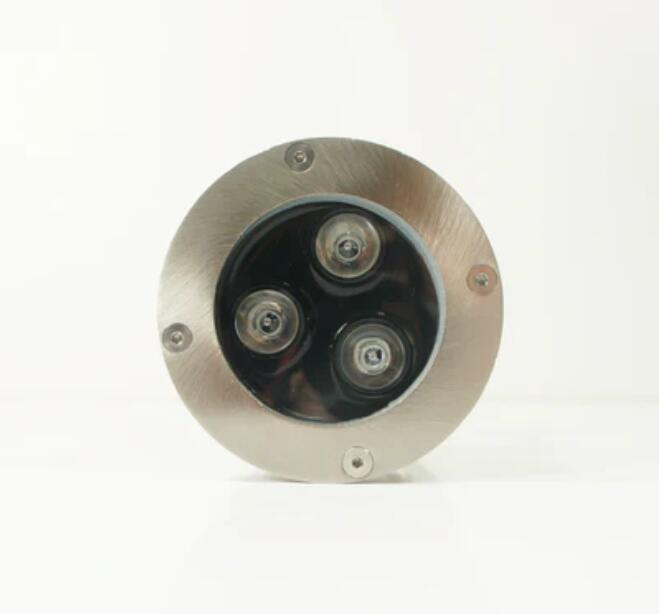 4 Pack 3W LED Under Water LIGHT, Stainless Steel Waterproof 90mm Diameter, Single Color DC24V, IP68 Waterproof Foutain Light