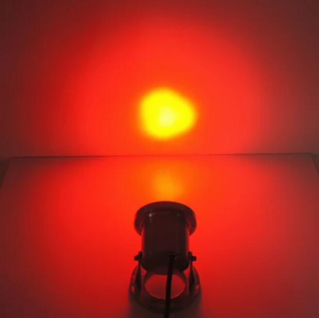 4 Pack 3W LED Under Water LIGHT, Stainless Steel Waterproof 90mm Diameter, Single Color DC24V, IP68 Waterproof Foutain Light