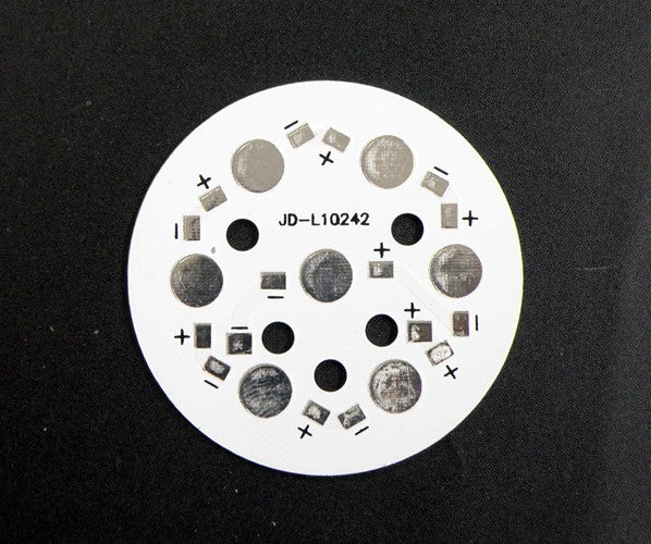 6-7W LED High Power Aluminum Plate 6-7 Series connections Diameter 50mm