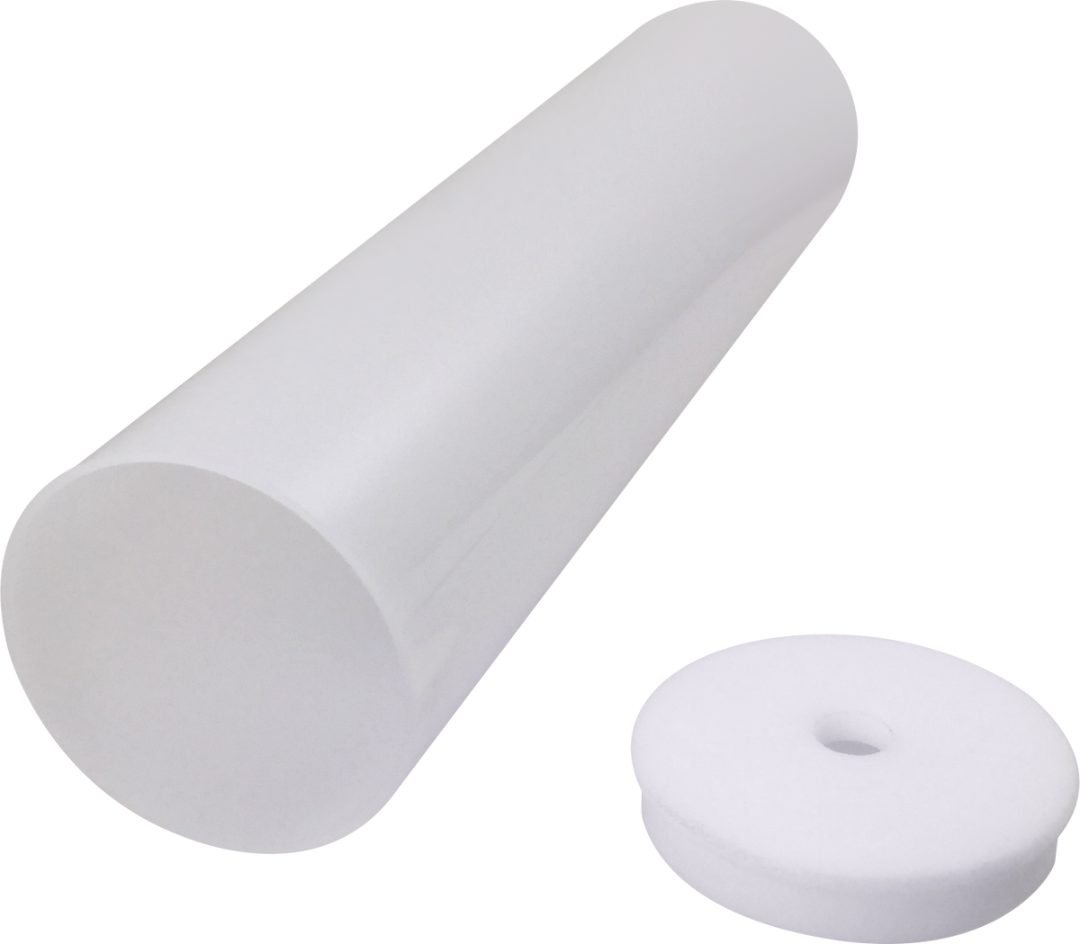 50mm diameter all-plastic tube 360-degree light-emitting line light hard light bar light aluminum groove shell kit