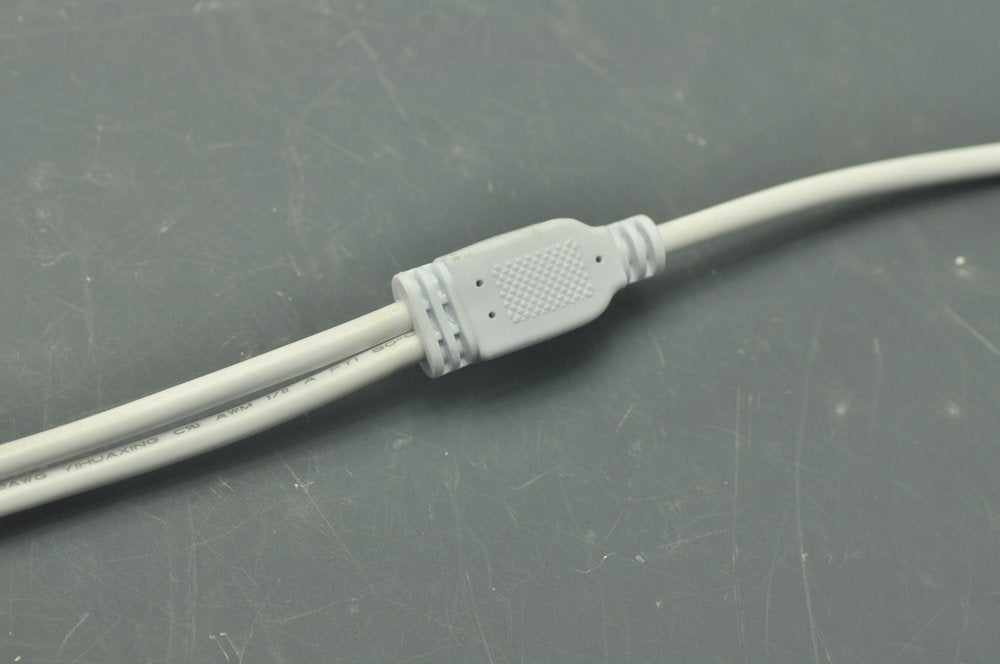 LED Light  Splitter  Female 2pin 1 to 2 Male Adapter Connector Cable  43cm
