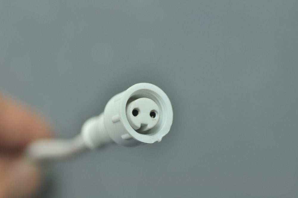 LED Light  Splitter  Female 2pin 1 to 2 Male Adapter Connector Cable  43cm