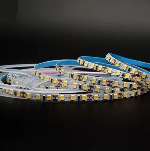 5MM Wide SMD2835-600 120LEDs per Meter CRI95 White Color Flexible LED Strip 12V 16.4FT (5Meters) Roll Non-waterproof