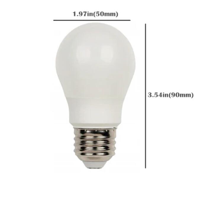 6 Pack 5Watt 450LM G50 LED Bulb Light E27 Screw Base 100-240V AC Non-dimmable 50mm White Light LED Globe