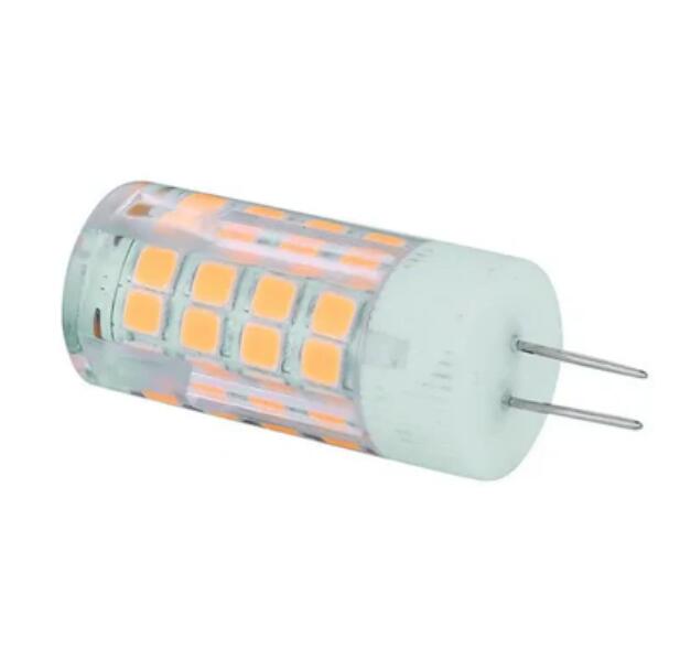 110V-130V /200-240V AC G4 Bi-Pin Base Spotlight Lighting Dimmable 5W Replace 45W G4 Halogen Lamp, for Under-Cabinet Lights, Ceiling Lights, Pack of 10