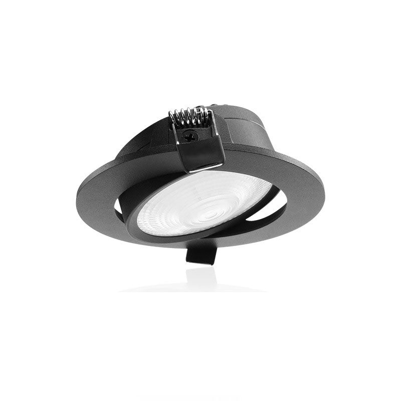 5W Adjustable Downlight LED Home Round Recessed COB Spotlight Ceiling Spotlight